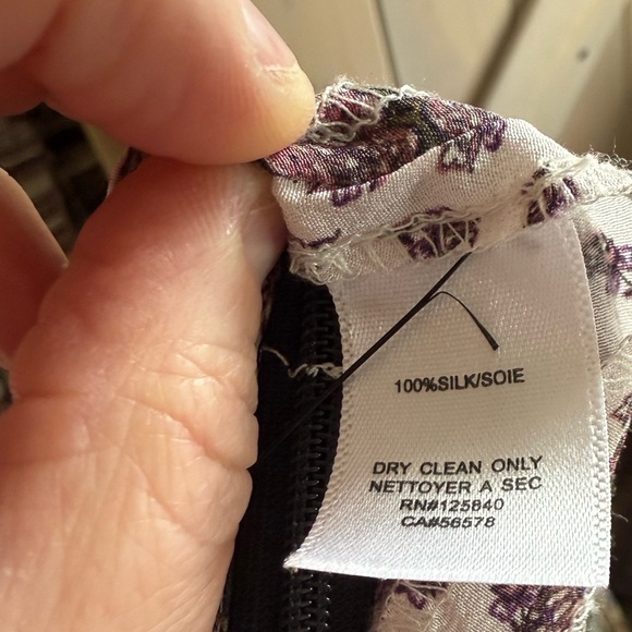 INTERMIX Mixed Print Button Front Romper - Picture 5 of 8